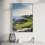 Fishers Island Golf Course Poster – Golf Wall Art Print | Gift For Golfers, Dad, Husband, Golf Gift For Him, Father's Day Gifts, thumbnail 1 of 2