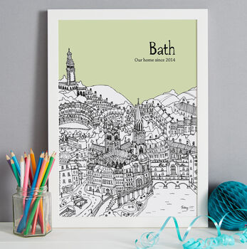 Personalised Bath Print, 7 of 10