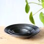 6th Anniversary Gift Set Of Three Iron Pressed Bowls, thumbnail 3 of 10