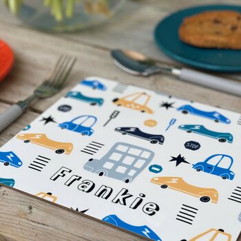Transport Personalised Placemat, 7 of 8