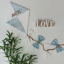 Personalised Baby Blue White Nursery Decor, Baby Shower, thumbnail 6 of 10