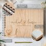 Personalised Wood Wedding Guest Book Alternative, thumbnail 4 of 12