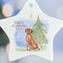 Dog Christmas Tree Decoration Personalised, thumbnail 4 of 8
