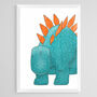 Dinosaur Nursery Print Set A5, 5x7, thumbnail 4 of 7