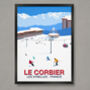 Le Corbier Ski Resort Poster, thumbnail 1 of 6