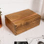 Personalised Wooden Cufflink Or Trinket Box, thumbnail 7 of 8