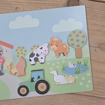 Magnetic Farmyard Picture Board, 4 of 7