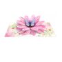 Pop Up 3D Blank Card Pink African Daisy, thumbnail 2 of 4