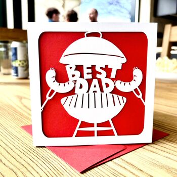 Barbecue Father's Day Card, 2 of 5