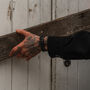 Men's Adjustable Leather Bracelet 'Magnetic Clasp', thumbnail 3 of 6