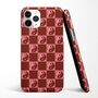 Yin Yang Check Phone Case Durable iPhone Samsung Mobile Cover, thumbnail 1 of 8