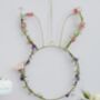 Easter Bunny Wreath With Foliage, thumbnail 1 of 3