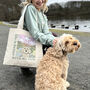 Life Is Better With Your Dog Canvas Tote Bag, thumbnail 6 of 12