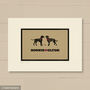 Personalised Dalmatian Print For One Or Two Dogs, thumbnail 6 of 7
