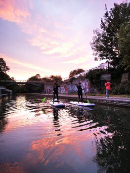Sunset Paddleboarding London Experience For Two, 7 of 9