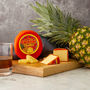 Rum And Pineapple Carnival Cheddar Cheese Truckle 190g, thumbnail 1 of 2