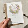 Spring Flowers Ready To Write Save The Date Cards, thumbnail 1 of 6