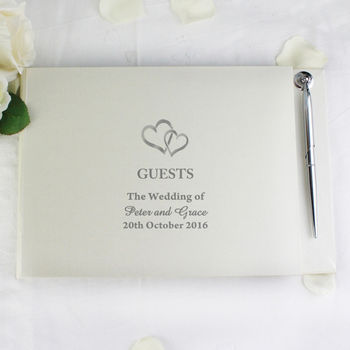 Personalised Wedding Guest Book, 3 of 4