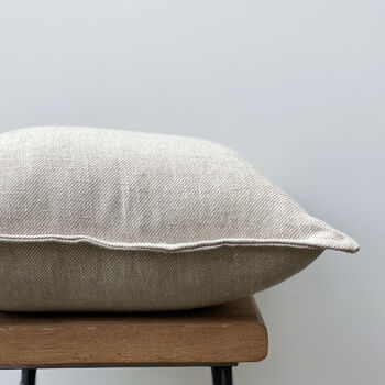 Linen Cushion Cover Natural, 5 of 7