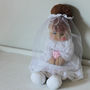 Personalised Bride Rag Doll, thumbnail 3 of 4