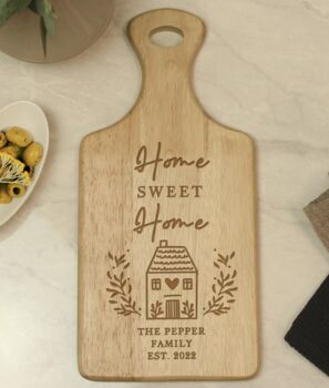 Personalised Home Wooden Paddle Board, 3 of 5