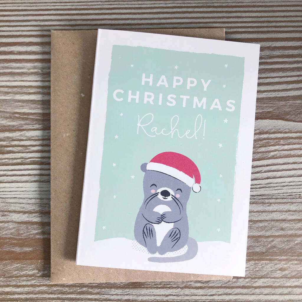 The Little Book Of Otter Philosophy And Christmas Card By Small Dots ...