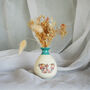 Small Ceramic Butterfly Bud Vase Blue, thumbnail 2 of 2