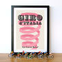 Giro D'italia, Grand Tour Cycling Print, thumbnail 6 of 9