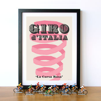 Giro D'italia, Grand Tour Cycling Print, 6 of 9