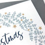 Son / Daughter Eucalyptus Wreath Christmas Card, thumbnail 3 of 5