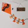 Boo Halloween Sign, Kite Wall Sign, thumbnail 7 of 12