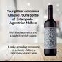 Vino Coco 70th Birthday Malbec Red Wine And Slate Coaster Gift Set, thumbnail 2 of 8