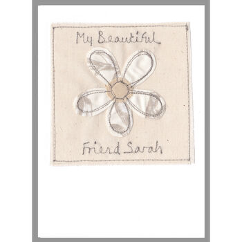 Personalised Flower Thank You Card For Her, 11 of 12