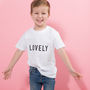 Personalised Childs Statement T Shirt, thumbnail 1 of 2