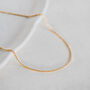18ct Gold Plated Rope Chain Necklace, thumbnail 2 of 6