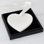 Engraved Ceramic Heart Decoration, thumbnail 5 of 5