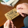 'Grandad I Am So Glad You're Mine' Wallet Card, thumbnail 3 of 11