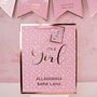 Baby Girl Gift Bags Pink And Rose Gold Three Pack, thumbnail 4 of 4