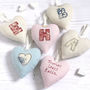 Personalised Initial Hanging Heart Gift, thumbnail 2 of 12
