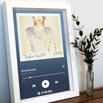 Personalised Spotify Print, 7 of 8