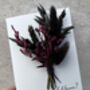Gothic Dried Flower Bridesmaid/Maid Of Honour Proposal Gift Card, thumbnail 6 of 6