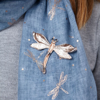Dragonfly Magnetic Brooch, 4 of 6