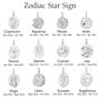 Personalised Zodiac Star Sign Necklace, thumbnail 3 of 12