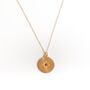 Gold Plated Boho Necklace, thumbnail 6 of 9
