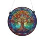 Tree Of Life Stained Glass Effect Suncatcher, thumbnail 2 of 6