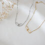 50th Birthday Gift For Her Interlocking Necklace, thumbnail 5 of 5