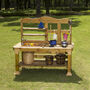 Outdoor Wooden Children's Four In One Kitchen, thumbnail 1 of 3