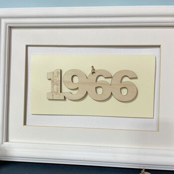 Personalised 1966 60th Anniversary Year Card, 7 of 12