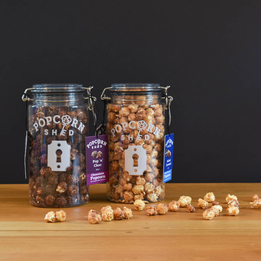 popcorn shed bestselling jars gift set by popcorn shed