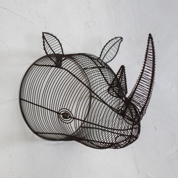 Wire Animal Trophy Head, 6 of 6